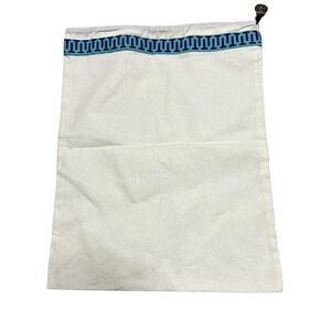 Tory Burch Dust Cover Bag Small Drawstring Closure with Emblem
